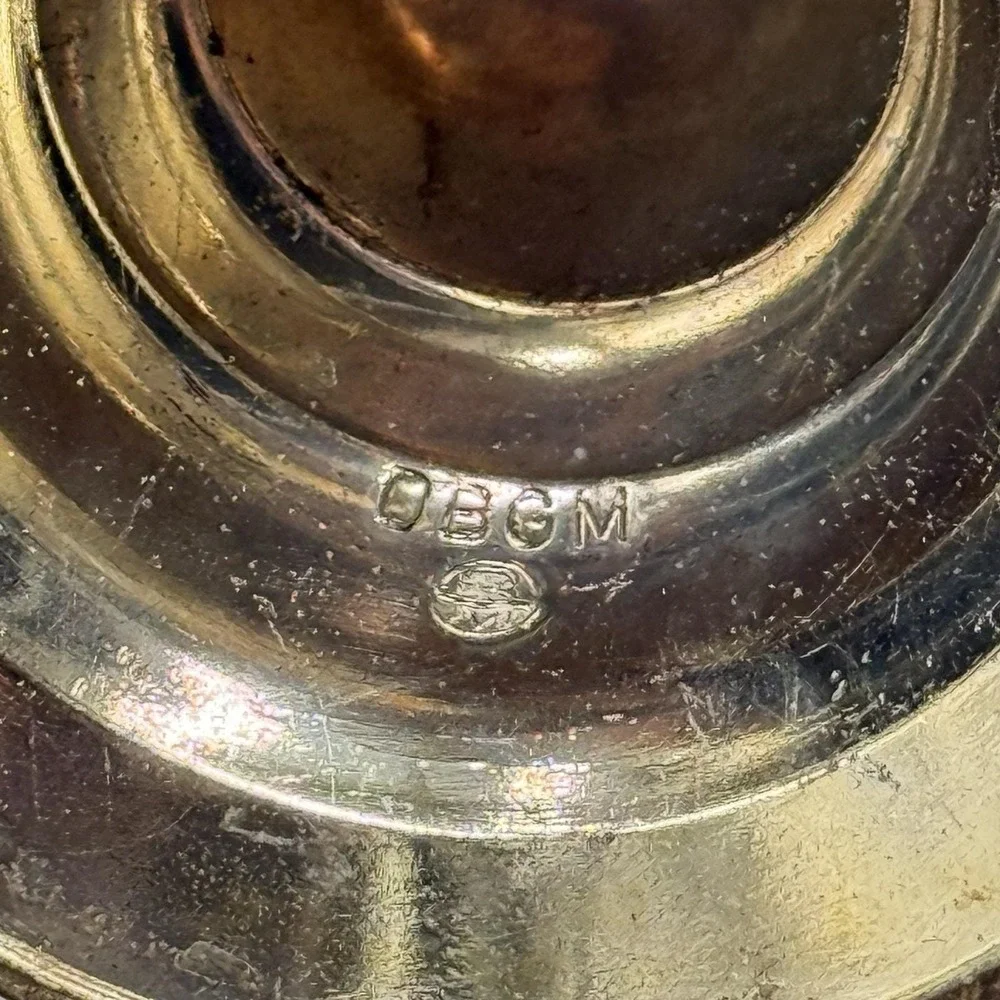 Vintage Heidelberg Germany Beer Stein‎ OBGM Pewter Lid 0.5L Castle M&R